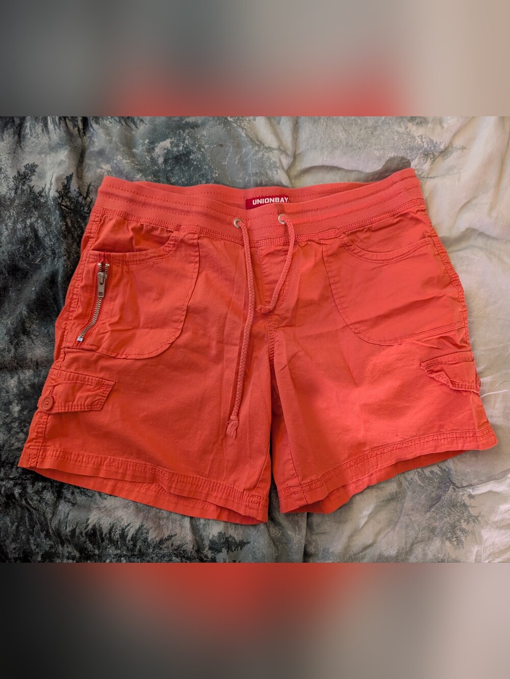 UNIONBAY Coral Drawstring Cargo Shorts